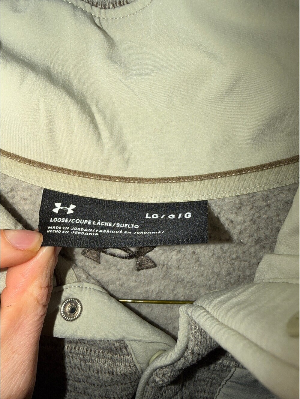 Under Armour Men's 2-Pack Quarter-Zip Pullovers Size Large - Picture 6 of 6